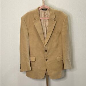 Jos. A Bank Sports Coat Blazer Camel Hair Tan 42R